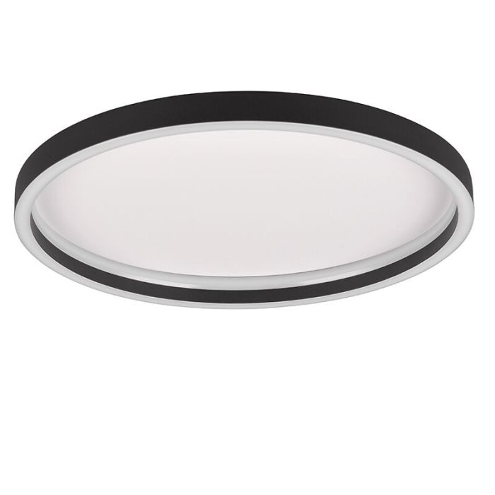 Lampe plafond design noire, Gilbert, 20W, 3000K LED