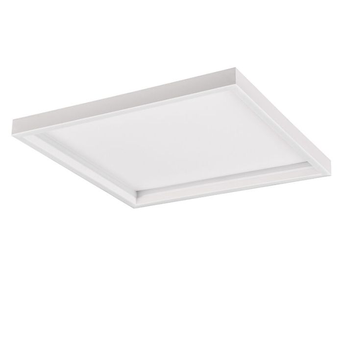 Lampe plafond design blanche, Gilbert, 20W, 3000K LED