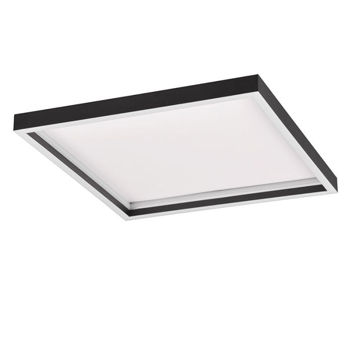 Lampe plafond design noire, Gilbert, 20W, 3000K LED