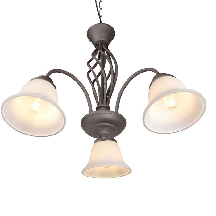 Lustre classique couleur rouille, Detroit
