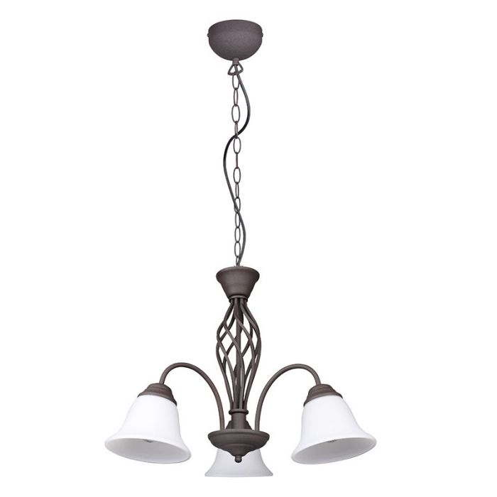 Lustre classique couleur rouille, Detroit