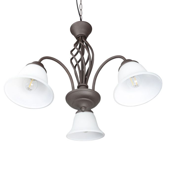 Lustre classique couleur rouille, Detroit