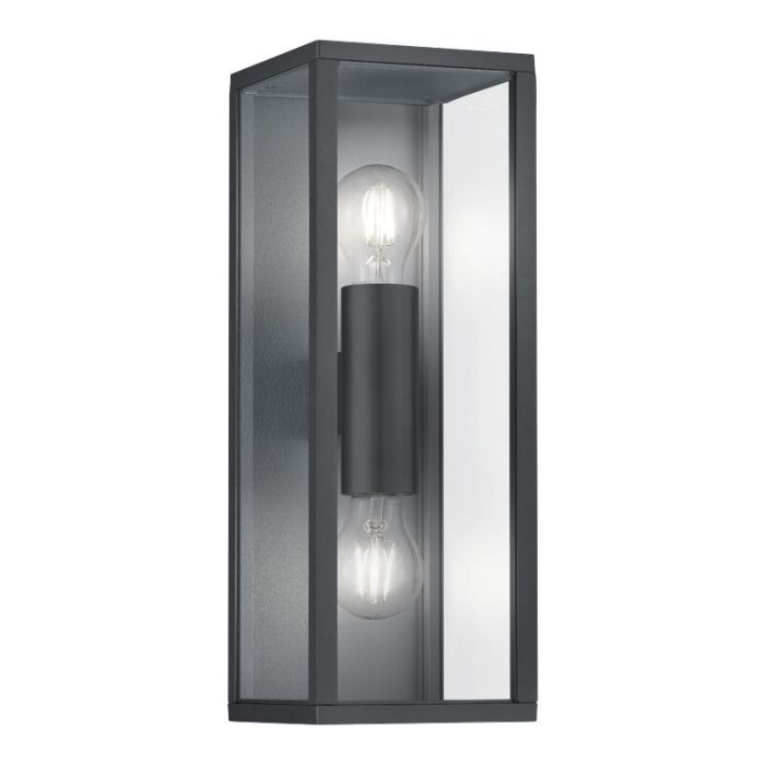 Luminaire extérieur industrielle anthracite, Sanna, IP44