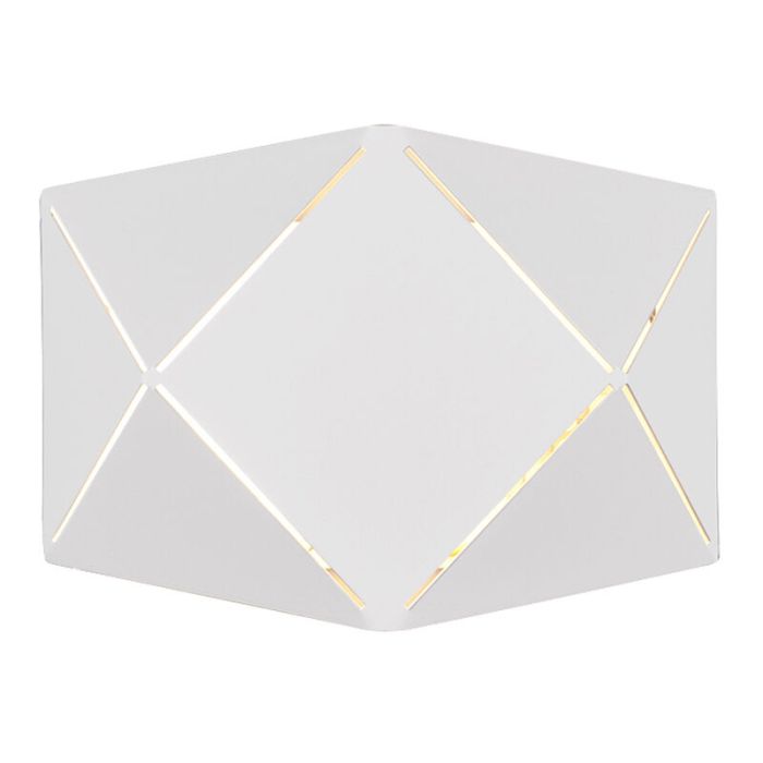 Applique murale moderne blanche, Soloro, 6W, 3000K LED