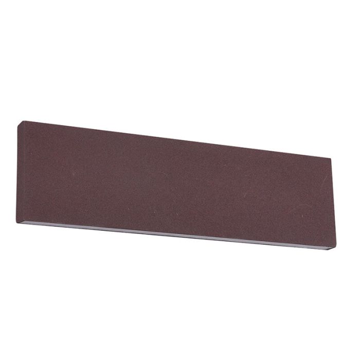 Applique up and down moderne couleur rouille, Coscon, 6W, 3000K LED
