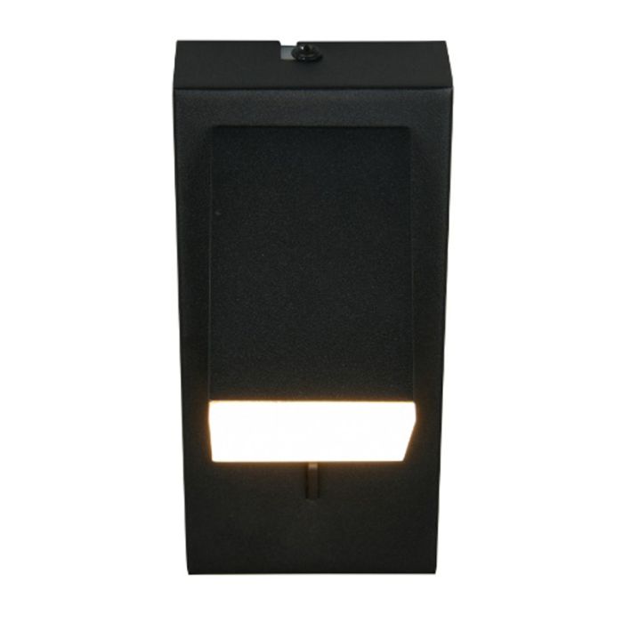 Applique murale moderne noire, Lok, 3W, 3000K LED
