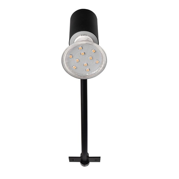 Applique salle de bain moderne noire, Martika, IP44