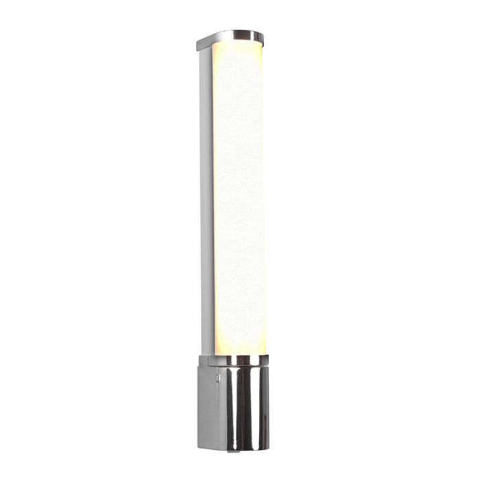 Applique salle de bain moderne chromée, Bernou, 8W, 3000K LED, IP44