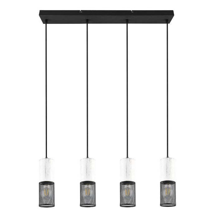 Suspension vintage noire, Marjet