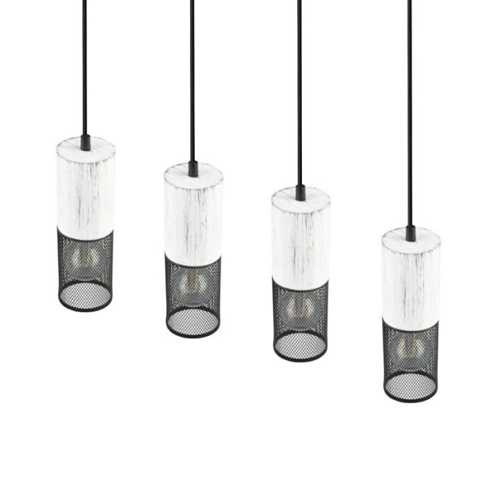 Suspension vintage noire, Marjet