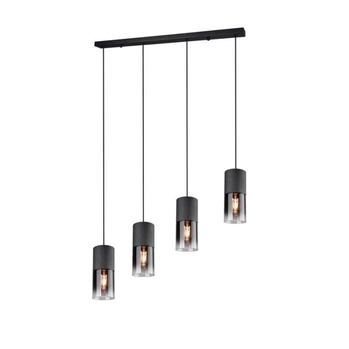 Suspension moderne grise, Amadi