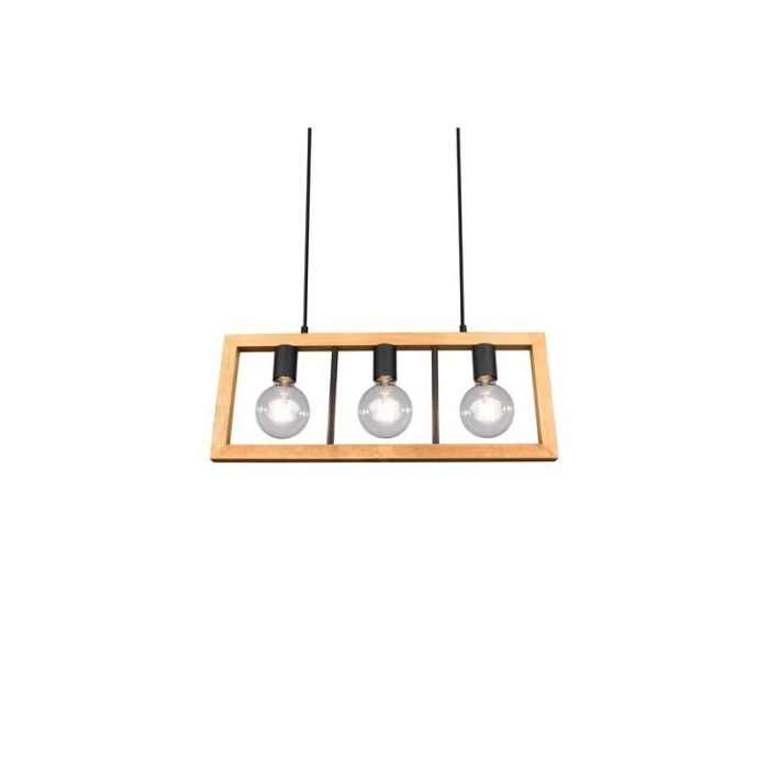 Suspension vintage noire, Rafiq