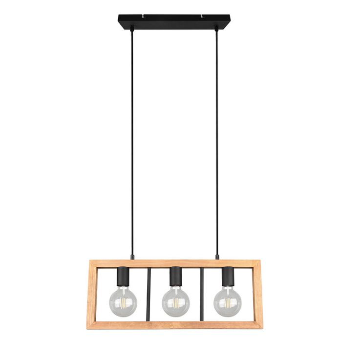 Suspension vintage noire, Rafiq