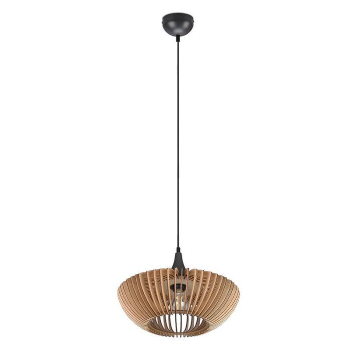 Suspension en bois marronne, Mirjan