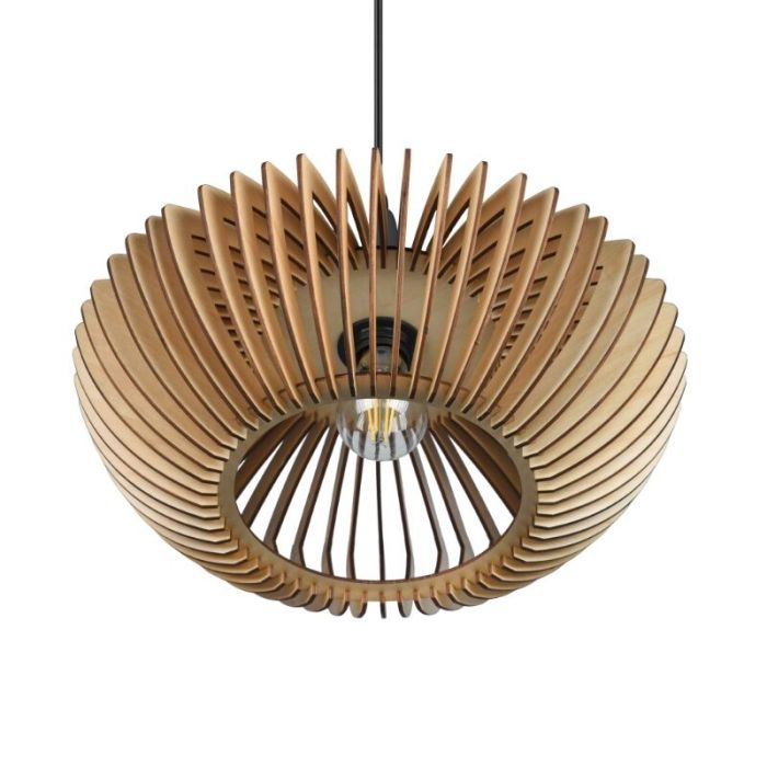 Suspension en bois marronne, Mirjan