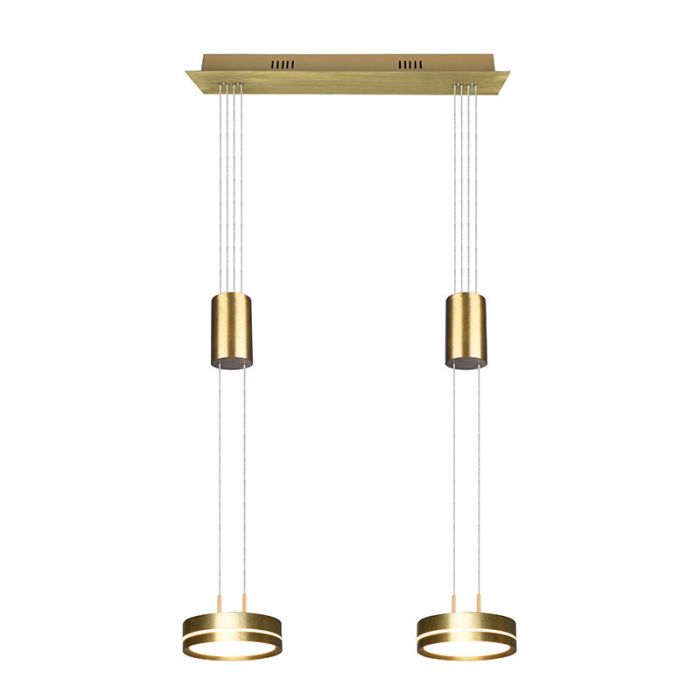 Suspension moderne laiton, Marjon, 9W, 3000K LED