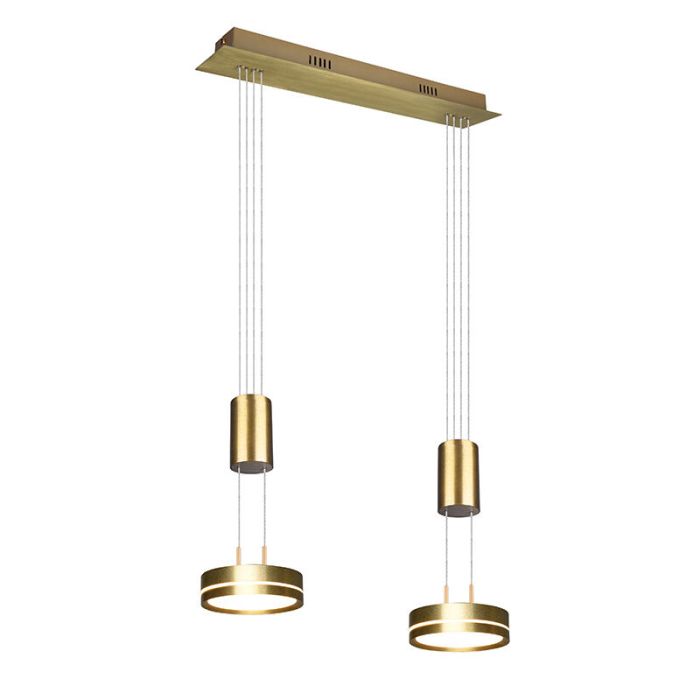 Suspension moderne laiton, Marjon, 9W, 3000K LED