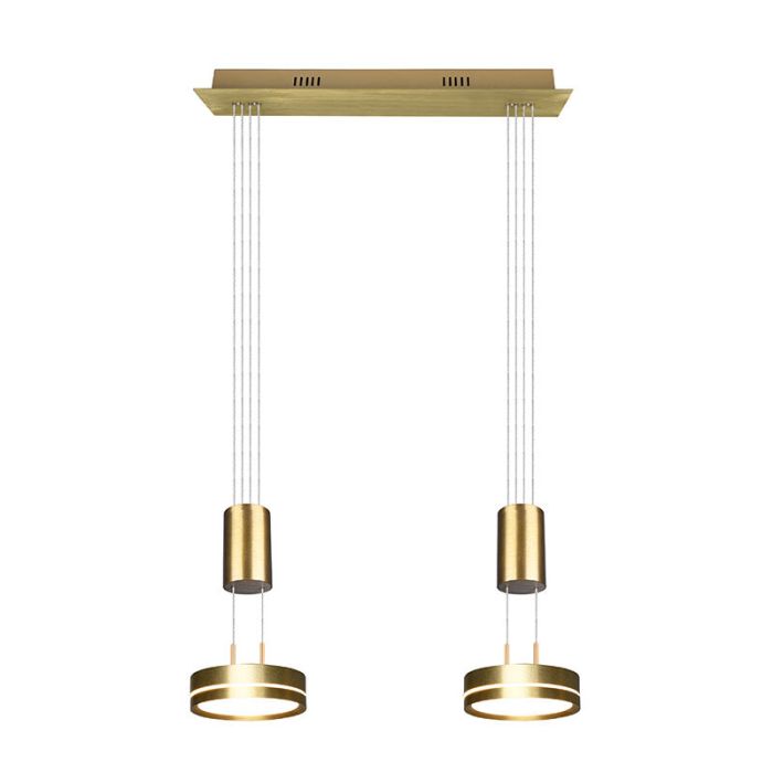 Suspension moderne laiton, Marjon, 9W, 3000K LED