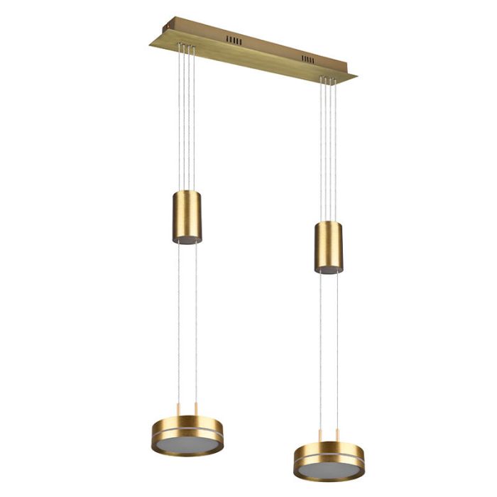 Suspension moderne laiton, Marjon, 9W, 3000K LED