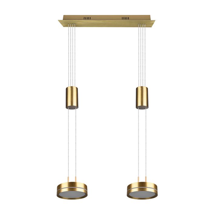 Suspension moderne laiton, Marjon, 9W, 3000K LED