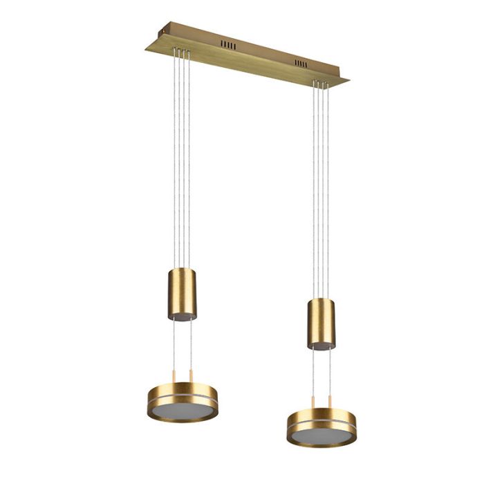 Suspension moderne laiton, Marjon, 9W, 3000K LED