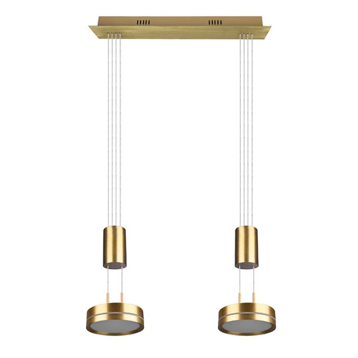 Suspension moderne laiton, Marjon, 9W, 3000K LED