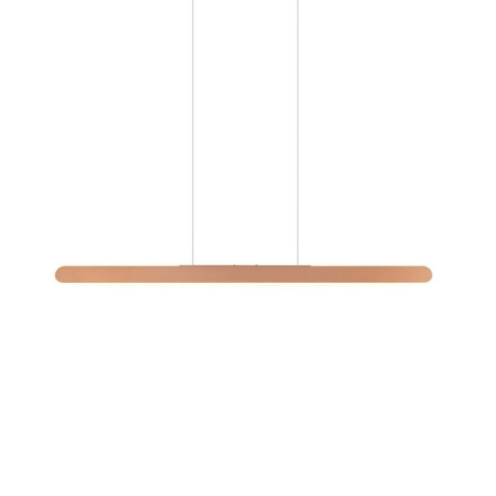 Suspension moderne marronne, Dwayn, 28W, blanc chaud à froid réglable LED