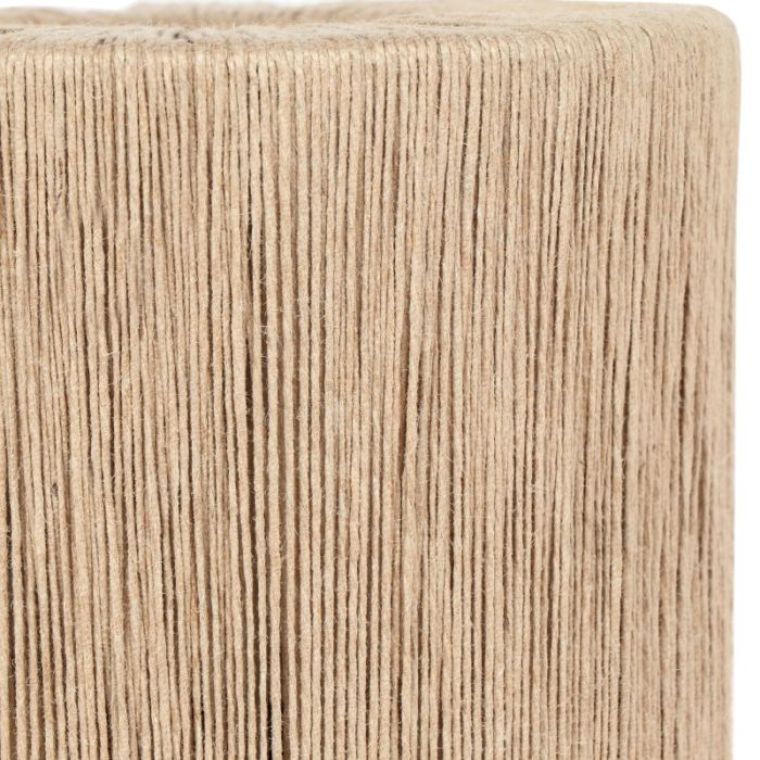 Lampe de table rustique beige, Rinus