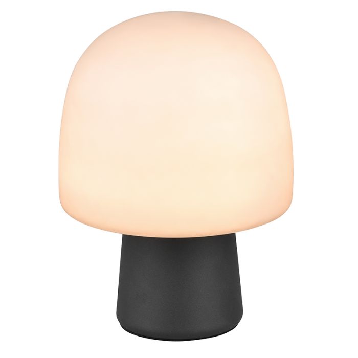 Lampe de table moderne noire, Marloek