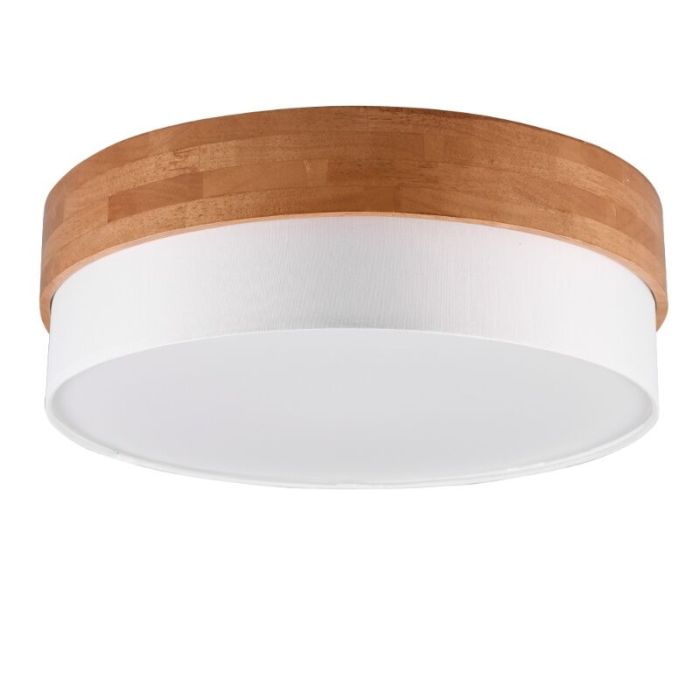 Lampe plafond moderne blanche, Sylvia