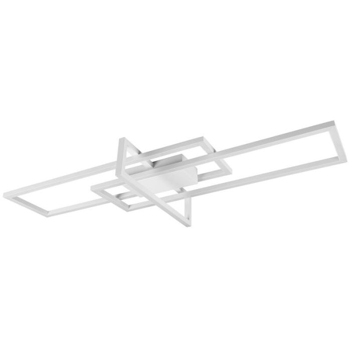 Lampe plafond moderne blanche, Hatun, 34W, 4000K LED