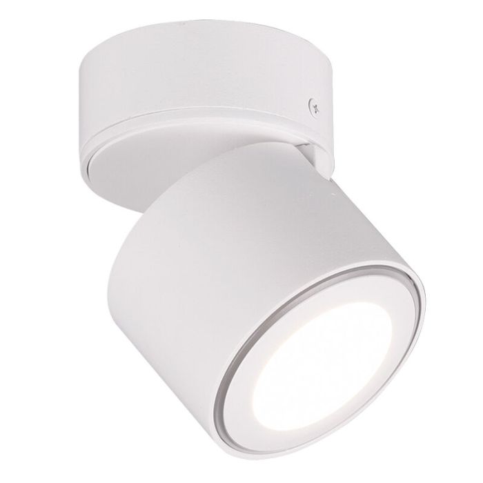 Lampe plafond moderne blanche, Jorno, 3,5W, 3000K LED