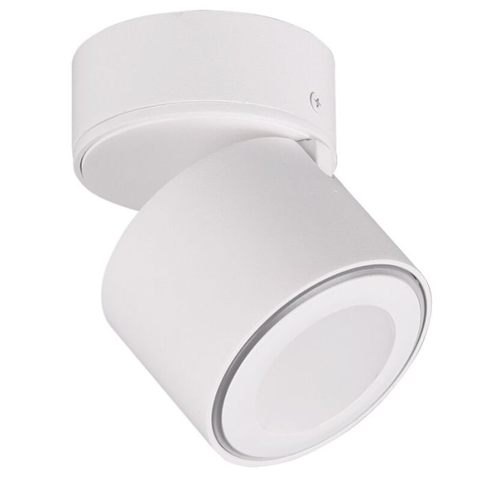 Lampe plafond moderne blanche, Jorno, 3,5W, 3000K LED