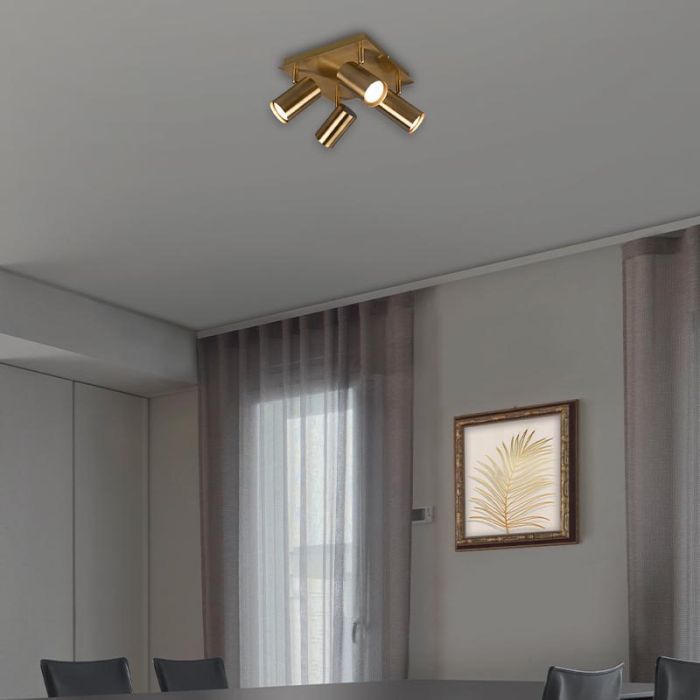 Spot plafond moderne bronze, Kaso