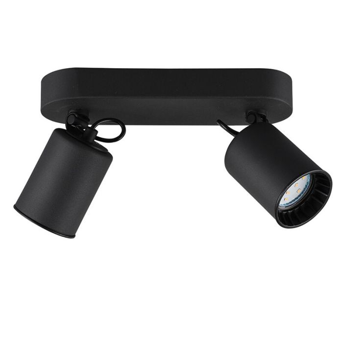 Spot plafond moderne noir, Shaquan