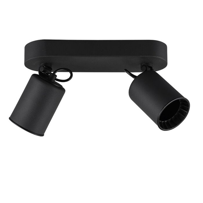 Spot plafond moderne noir, Shaquan