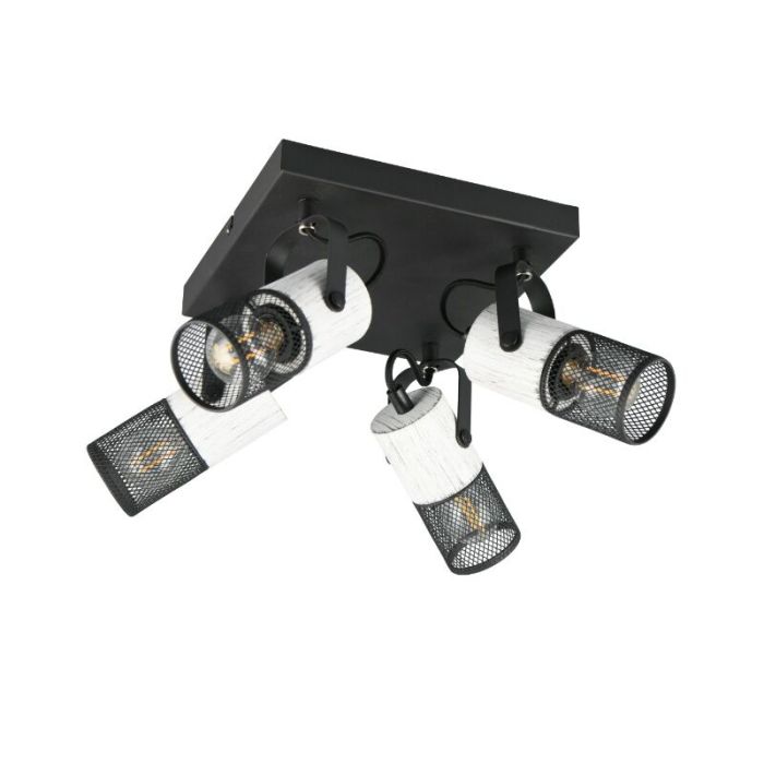 Spot plafond vintage noir, Marjet