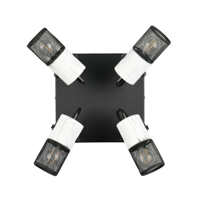 Spot plafond vintage noir, Marjet