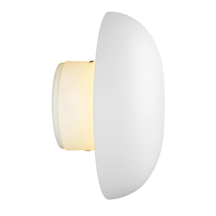 Applique murale rechargeable en métal blanche, Khaoula, 1,5W, 3000K LED, gradable en 3 étapes