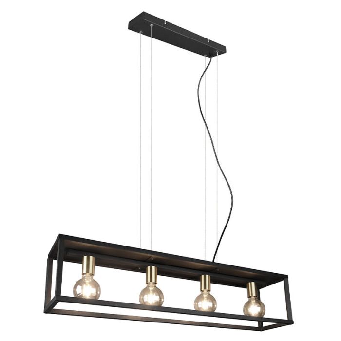 Suspension moderne noire, Fabrice