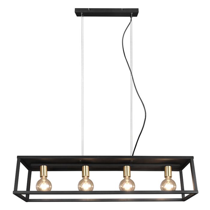 Suspension moderne noire, Fabrice