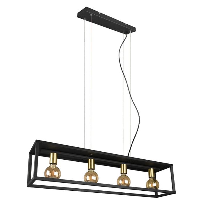 Suspension moderne noire, Fabrice