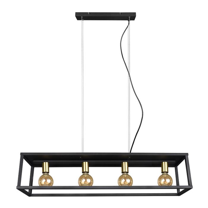 Suspension moderne noire, Fabrice
