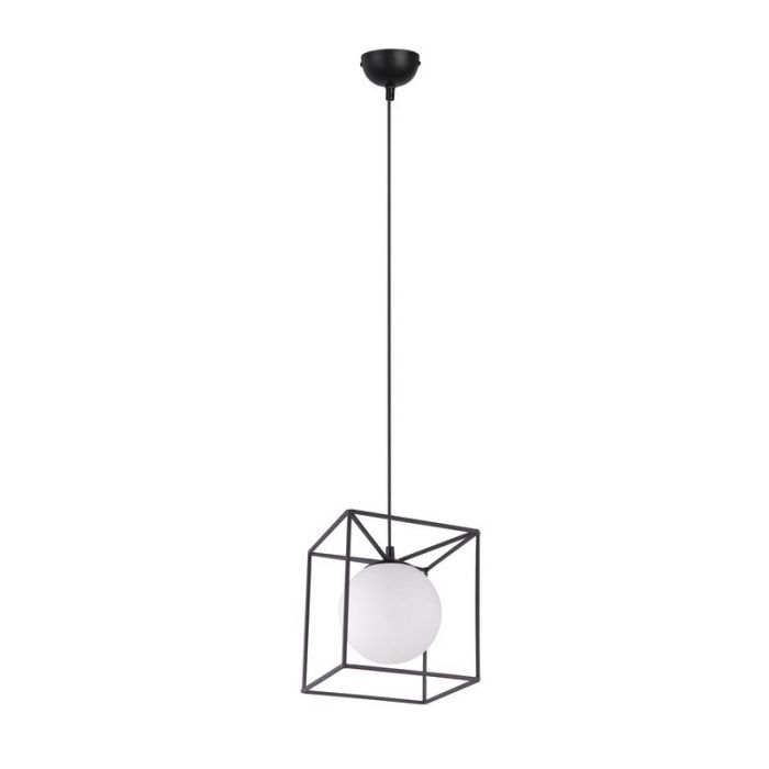 Suspension moderne blanche, Muleby