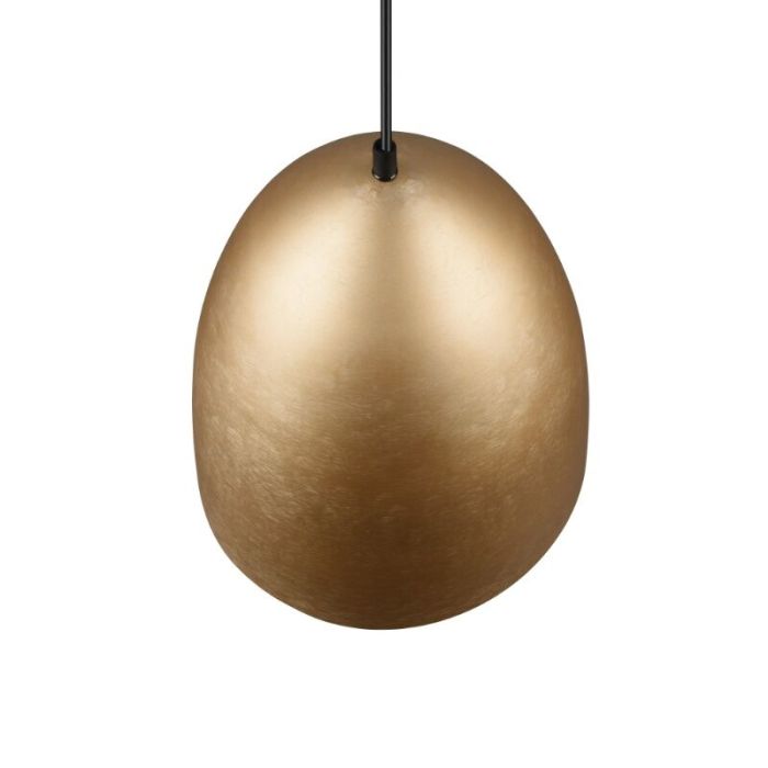 Suspension demi-sphère moderne laiton, Ingmar