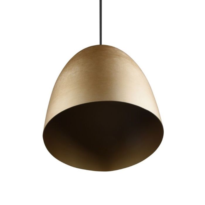 Suspension demi-sphère moderne laiton, Ingmar