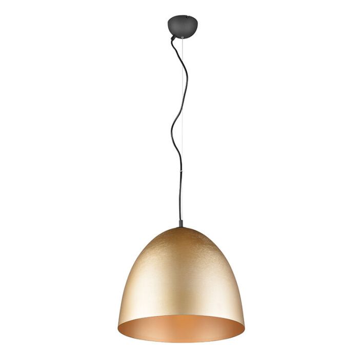 Suspension demi-sphère moderne laiton, Ingmar