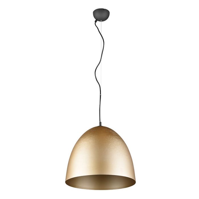 Suspension demi-sphère moderne laiton, Ingmar
