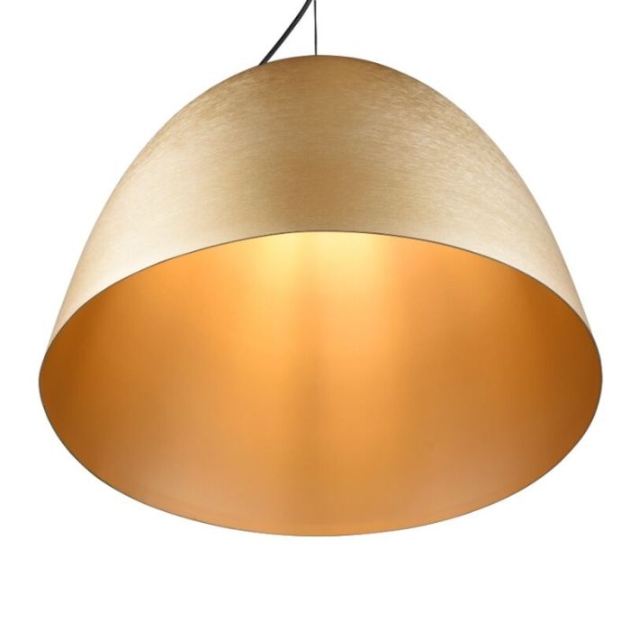 Suspension demi-sphère moderne laiton, Ingmar