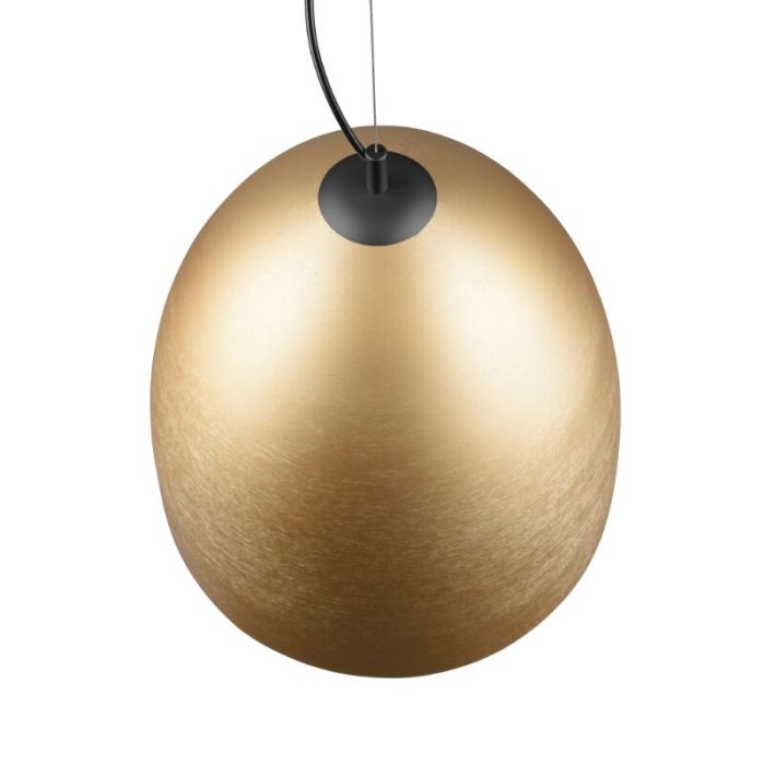 Suspension demi-sphère moderne laiton, Ingmar